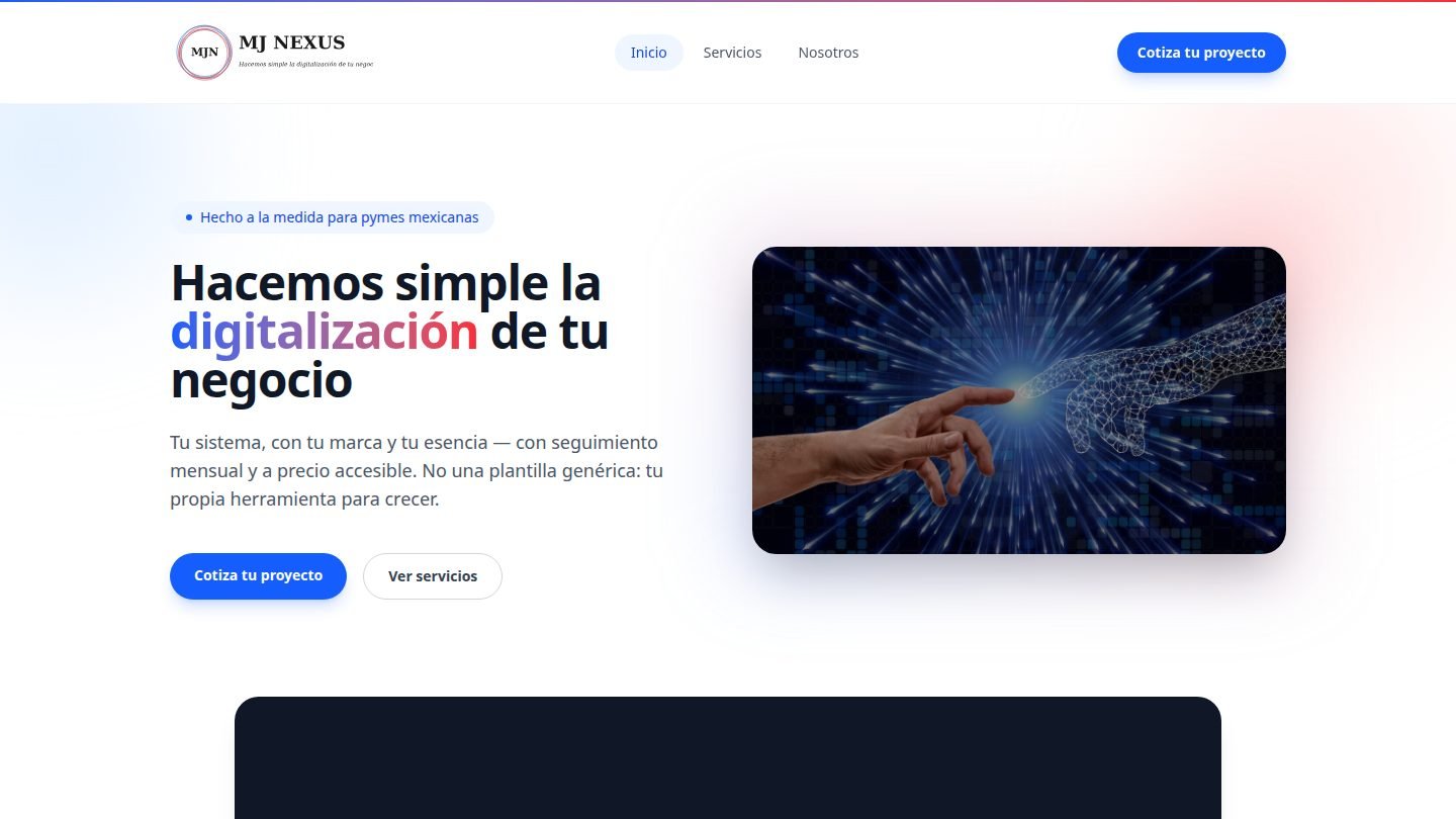 Sitio de MJ Nexus